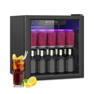 Imagem de Geladeira de bebidas DollarDash Compact 60 latas/38L com porta de vidr