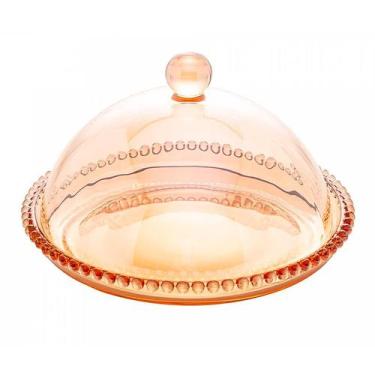 Imagem de Queijeira Cristal Pearl Âmbar Metalizado 28269 - Wolff - LYOR, WOLFF, 