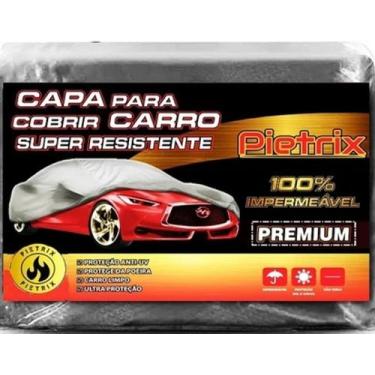 Imagem de Capa Cobrir Carro Fox Forrada 100% Impermeável Protege Sol Chuva - pie