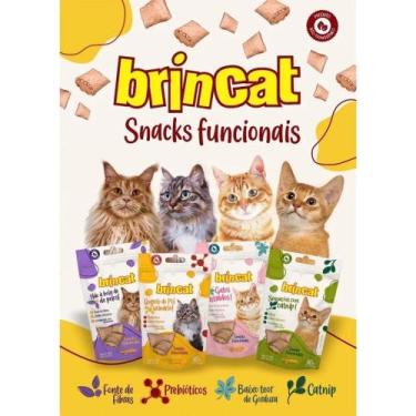 Imagem de Pestisco Snack FUNCIONAIS 40g Brincat para Gatos - Brincalhão, Castrad