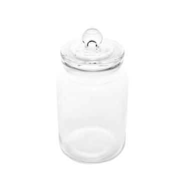 Imagem de Porta Mantimento de Vidro Lyor Arena com Tampa - 1,1 litros