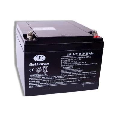 Imagem de Bateria Selada Gel 12v-28ah Mod. GP12-28 - Vrla AGM - GET POWER