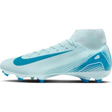 Imagem de Nike Chuteira masculina Mercurial Superfly 10 Academy MG de cano alto, Azul glacial/órbita azul, 44