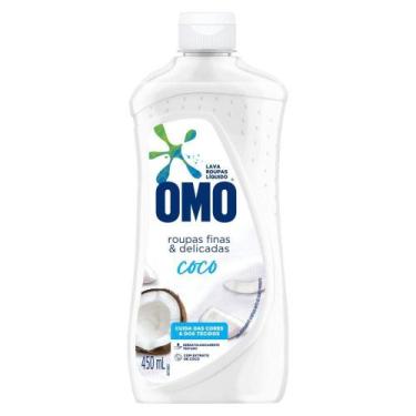 Imagem de Lava-Roupas Líquido Omo Roupas Finas e Delicadas Coco 450ml