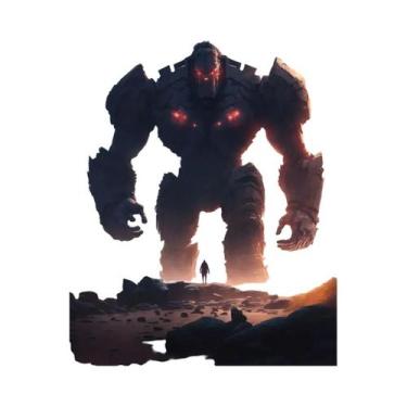 Imagem de Decoração Moderna Da Sala De Estar Shadow of the Colossus Videogame Ca