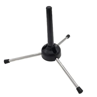 Imagem de Cheerock Suporte portátil para clarinete, suporte de metal para clarinete de 3 pernas, suporte de flauta compatível com clarinetes, saxofones e outros instrumentos de sopro