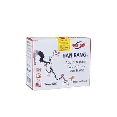 Imagem de Han Bang, Agulhas para Acupuntura, 0,25mm x 50mm, 1.000 unidades
