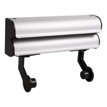 Imagem de Suporte Dispenser Porta Papel Filme Alumínio Toalha Cortador