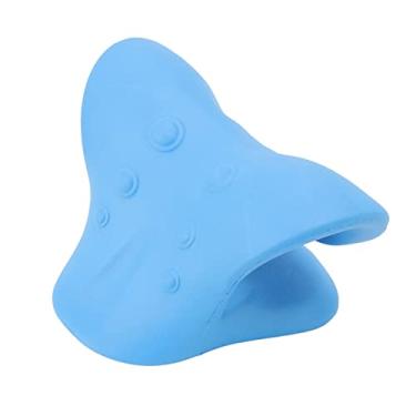 Imagem de Travesseiro Relaxante para Pescoço e Ombros Em Forma de U, Massagem Cervical Profunda para Alívio Rigidez, Ferramenta de Tração Espinhal para Pescoço e Ombro, Material EVA