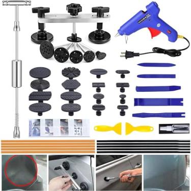 Imagem de AIRERVO Kit Para Remoção De Amassados Carro, Ferramenta Reparo Sem Pintura Carroceria Automóvel/Motocicleta/Removedor Geladeira