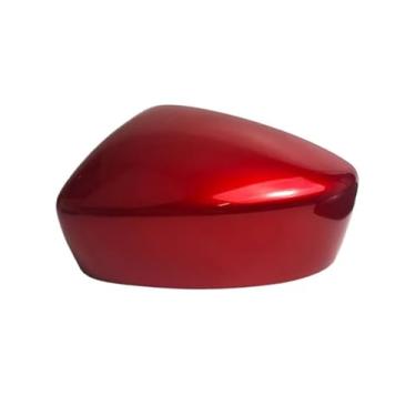 Imagem de Acessórios para carro Capa para espelho retrovisor externo compatível com Mazda 3 Axela 2017 2018 2019 Espelhos laterais Carcaça Cor Pintada - 1 peça(1pcs soul red left)