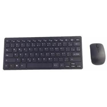 Imagem de Teclado E Mouse Sem Fio B-Max, Wireless, Ultra Slim, Preto