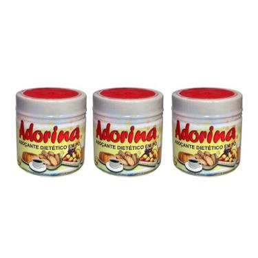Imagem de Kit 3un de Adorina Adoçante em Pó