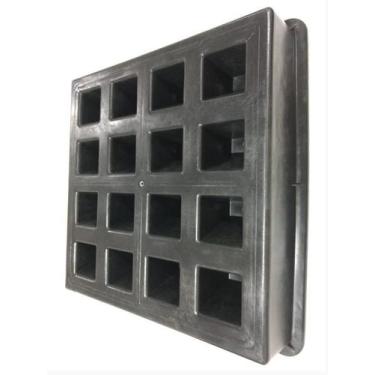 Imagem de Forma Cobogó 16 Furos Anti Chuva 39X39X7Cm 5 Unidades - Gme Formas