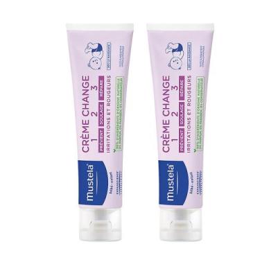 Imagem de Kit 2 Creme Mustela Vitaminado Preventivo de Assaduras Tripla Ação 108