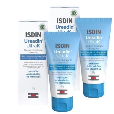 Imagem de Kit 2 Creme Hidratante para Áreas Secas Isdin Ureadin Ultra K 53g