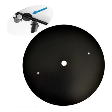 Imagem de 2X Tampa Cega Espelho 14Cm Teto Trilho Eletrificado Luminári