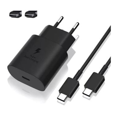 Imagem de Carregador USB C de 45 W, carregador super rápido para Samsung Galaxy