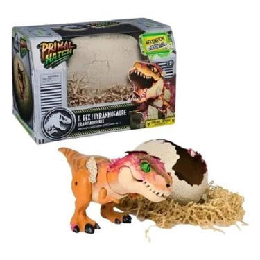 Imagem de Jurassic World Primal Hatch T.Rex Dino Interativo – Sai do Ovo Sozinho – Modo Feroz e Amigavel - Sunny