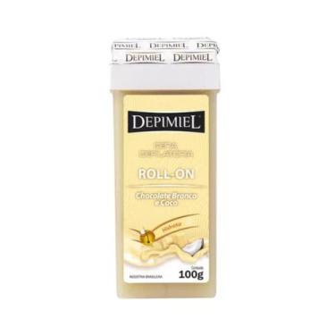 Imagem de Refil Roll On Depimiel Chocolate Branco e Coco 100g