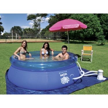 Imagem de Piscina Inflável 2400L Splash Fun Mor – Diversão no Verão
