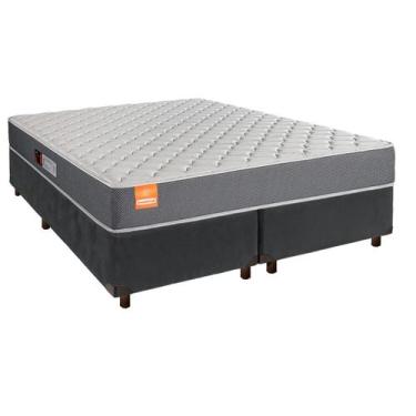 Imagem de Conjunto Cama Box Queen + Colchão Pro Inducol