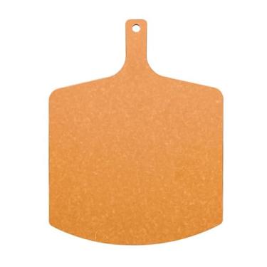 Imagem de SWEIBIAI Tábua de pizza 51 cm x 35 cm Tábua de cortar pizza tábua de servir pizza para cozinha, tábua de charcutaria, fibra de madeira natural