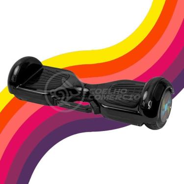 Imagem de Hoverboard Infantil Skate Elétrico Bluetooth - Preto Nº48