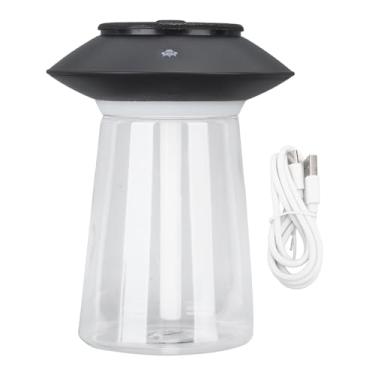 Imagem de HEEPDD Umidificadores de Névoa Cool Ultrassônica, 3L Ultrassonic Recargable Top Prehip Oridifier Dura até 30 Horas Desfusor Sem Filtro de 30 Horas (Preto)