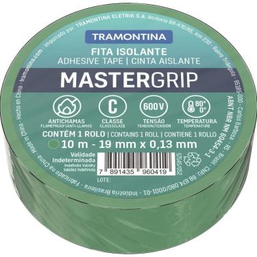 Imagem de Fita Isolante Classe C 0,13x19 Mm Tramontina Verde 10 M Tramontina