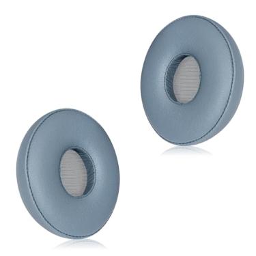Imagem de Almofadas de reposição Joghaw para fones de ouvido - compatíveis com Sony H810N | Almofadas de couro proteico premium com espuma viscoelástica macia para maior conforto - Azul
