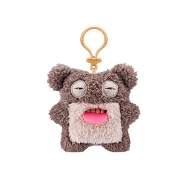 Imagem de Candide, Fuggler, Key Rings, Scarescome Square Bear, Chaveiro de Pelúcia - 13 cm