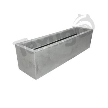 Imagem de Cachepô Floreira Flat 57 Jardineira Polietileno 57x15x15cm Japi, Cimen