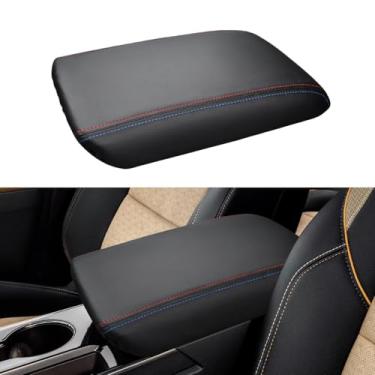 Imagem de INTGET Capa de console central para Chevy Equinox 2025 2026 Acessórios de couro protetor de tampa de apoio de braço médio para capa de caixa de descanso de braço para acessórios Chevrolet Equinox 2025