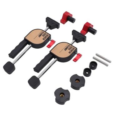 Imagem de Sanpyl Jogo Braçadeira do Cão Bancada do Woodworking Com Almofada de Borracha Braçadeira, Parafuso Ajustável de 2 Pces para Várias Operações