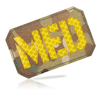 Imagem de TAC5TAC Remendo médico tático infravermelho moral infravermelho para IFAK, EMT, EMS, militar, trauma, médico, bolsa de emergência