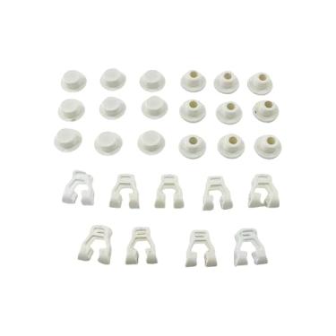 Imagem de Kit de plugue de prateleira de arame de substituição 2932103019 2932101013 3316450.9019 Apto para Dometic 6/7/8/9/1350 . Ft. Frigoríficos, Ferragens de montagem de prateleira de arame de geladeira