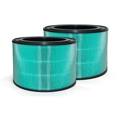 Imagem de Nispira Filtro de carbono ativado HEPA 3 em 1 para purificador de ar | Compatível com LG PuriCare 360 AS330DWR0 AS560DWR0 Parte AAFTDT301 | Remove fumaça, poeira, COVs | 2 pacotes