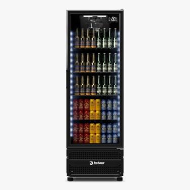 Imagem de Cervejeira Imbera 393 Litros Porta De Vidro Full Black Ccv290-127v