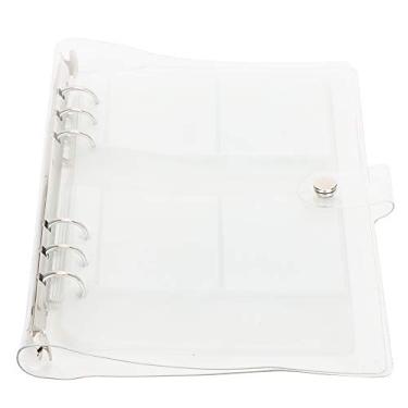 Imagem de Moldes de corte coleção livro transparente durável pvc álbum de armazenamento para diy scrapbooking artesanato entusiastas 4 estilos de página interna opcional (8 bolsos)