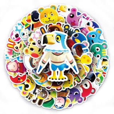 Imagem de Adesivos Animals Crossings em vinil impermeável Anime x50 - yiweisai
