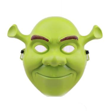 Imagem de Máscara de cosplay Green Shreks Party, decoração de Halloween - yiweis