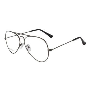 Imagem de Oculos De Grau Mulher Aviador - Dinka, Prata