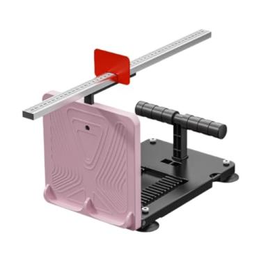 Imagem de Dynwave Aparelho para teste de ligamentos sentado e com alcance, instrumento para medição de ligamentos, alongador de panturrilha, aparelho para abdominais, Rosa