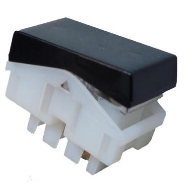 Imagem de Kit 15 modulo interruptor simples 10a 250v preto pezzi linha 50000