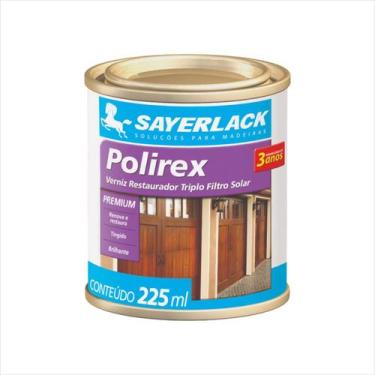 Imagem de Polirex Verniz Premium Tingidor Mogno Brilhante 225ml Sayerlack