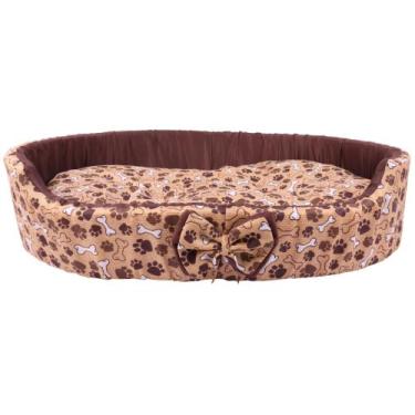 Imagem de Caminha Pet Cachorro e Gato Lacinho Oval Porte Pequeno, Médio e Grande