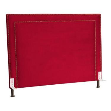 Imagem de Cabeceira Cama Box Casal Queen 160cm Viviane Veludo Quarto - Estopar, 