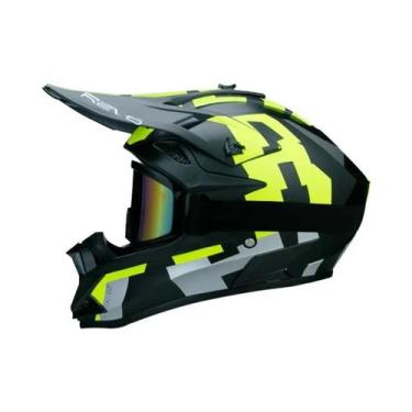 Imagem de Capacete De Motocross Unissex Para Adultos E Crianças, Certificado DOT