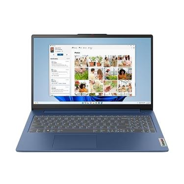 Imagem de Lenovo IdeaPad Slim 3 - (2023) - Laptop diário - leve - Windows 11-15,6 polegadas FHD - 8 GB de memória - 256 GB de armazenamento - AMD Ryzen 5 7520U - Azul Abyss